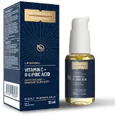 Quicksilver - Liposomaalinen C-vitamiini R-lipoiinihapolla (50 ml)