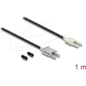 DeLOCK 91027, Musta, Harmaa, Monitila, 100 cm, 1 kpl