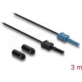 DeLOCK 91026, Musta, Sininen, Monitila, 3 m, 1 kpl