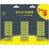 Eletra AAA-paristot, 30 kpl