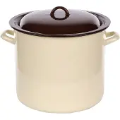 Altomdesign Silesia Rybnik Suuri emaliruukku Silesia Rybnik kerma 14,2 l