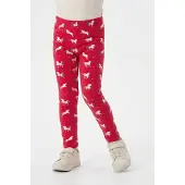 Happy girls Leggingsit antrasiitti / purppura / pastellinpunainen / valkoinen