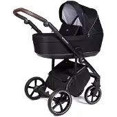 Tinynord Active yhdistelmävaunu (pkt) Onyx/Brown, Brilliant Black