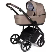 Tinynord Active yhdistelmävaunu (pkt) Onyx/Brown, Praline Beige
