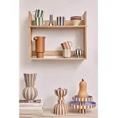 Oyoy living design Toppu tarjoiluvati 20 cm, caramel/lavender