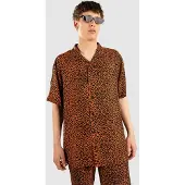 Volcom Utopias Print Paita brown horn Koko M