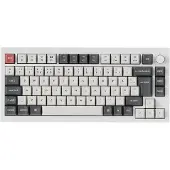 Keychron Q1 Ultra pelinäppäimistö (valkoinen, ruskeat kytkimet)