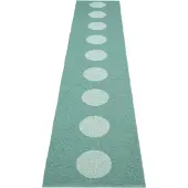 Pappelina Vera Pop matto Jade/Pale Turquoise 70 x 360cm