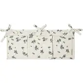 Garbo&Friends Satin Quilted Bed Pocket - Cream - 43X18CM