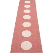 Pappelina Vera Pop matto Blush/Pearl Pink 70 x 280cm