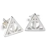 The Carat Shop Carat Shop - Sterling Silver Deathly Hallows Stud Earrings (SE0054)