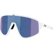 Bliz A004 Matte White/Blue Mirror Aurinkolasit L (0-135)