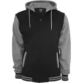 Urban Classics 2-tone Zip Collegepaita