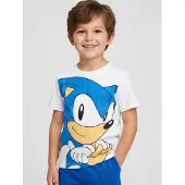 Sonic Pyjama, Valkoinen, 140-146