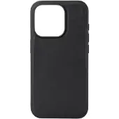 Buffalo iPhone 15 Pro Leather MagSeries suojakuori (musta)
