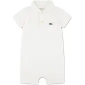Lacoste Kids Polo Romper Farine Farine 68 cm Valkoinen 68 cm Pojat