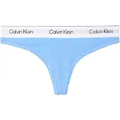 Calvin Klein Underwear Stringit taivaansininen / vaaleanharmaa / musta / valkoinen