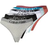 Calvin Klein Underwear Stringit vaaleansininen / meleerattu harmaa / ruosteenpunainen / musta / valkoinen