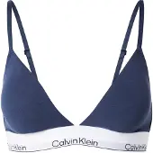 Calvin Klein Underwear Rintaliivi sininen / valkoinen