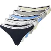 Calvin Klein Thong 5 Pk - Multi/patterned - XL