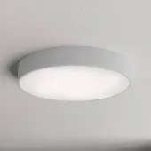 TEMAR LIGHTING Kattovalaisin Cleo 500 , himmennettävä, Alumiini/harmaa/sinkki, Olohuone/ruokailutila, Metalli, Moderni