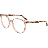 Lacoste L2987 55/17/140 Läpinäkyvät vaaleanpunaiset silmälasit Acetate NAISILLE L2987