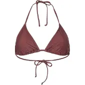 Pieces Pcbaomi Bikini Triangle Bra Sww Bc - Burgundy - XS