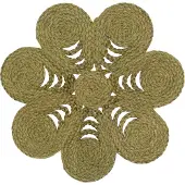 Dixie Elin pöytätabletti anemone Ø40 cm Avokado