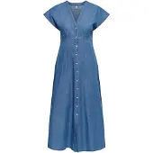 ONLY Onlnova Azure Long Dress Wvn - Blue - XS