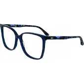 Lacoste L2989 N 55/15/140 Läpinäkyvät siniset silmälasit NAISET L2989 N