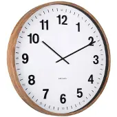 Karlsson seinäkello Esencia Classic XL dark wood KA6109DW
