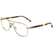 Lacoste L2302 N 57/18/145 Kulta Metalli MIESTEN Näkölasit L2302 N