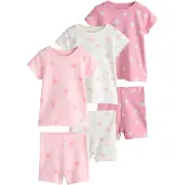Next Yöpuku roosa / vanha roosa / vaalea pinkki / luonnonvalkoinen