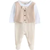 Next Setti beige / tummabeige / valkoinen