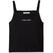 Calvin Klein Punto Strap Top - Black - 128