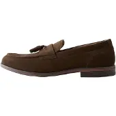 Next Loafer tummanruskea