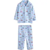 Next Yöpuku beige / vaaleansininen / roosa / punainen