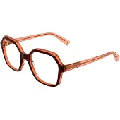 Longchamp LO2796 53/19/140 Läpikuultava ruskea/punainen Acetatti NAISILLE LO2796