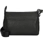 Mandarina Duck Mellow Crossbody-laukku Nahka 29 cm Musta