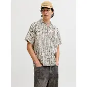 Jack & Jones Bluelyon Print Dobby Lyhythihainen Paita