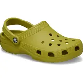 Crocs Puukengät & -jalkineet 'Classic' keltainen / oliivi