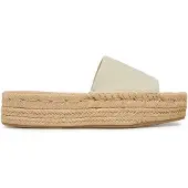 Calvin Klein Flatf Espa Neop Mg - Beige - 39