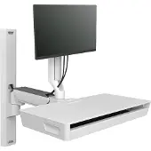 Ergotron – Carefit combo system with worksurface, snow (45-619-251)