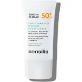 Sensilis PHOTOCORRECTION [PUHDAS IKÄTÄYTTÖ 50] korkeasuojainen emulsio kontrolloi talin tuotantoa ja mattapintaa 40 ml