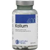 Raw Organic Natura Media Kalium 400 mg 120 kaps.