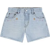 Levi's Crochet Applique A-Line Farkkushortsit Wow Me Over Wow Me Over 6 Y Sininen 6 vuotta Tytöt