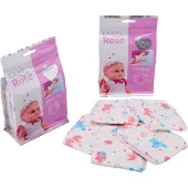 Baby Rose Nappies in Bag 5pcs.