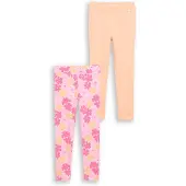 Tom Tailor Leggingsit persikka / roosa / vaalea pinkki / valkoinen
