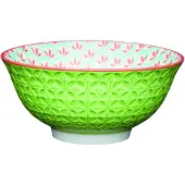 MIKASA Geometric Lime -kulho
