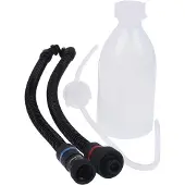 Alphacool Eisbaer Quick-Connect Extension Kit -laajennuspakkaus, musta + tislattu vesi, 250ml